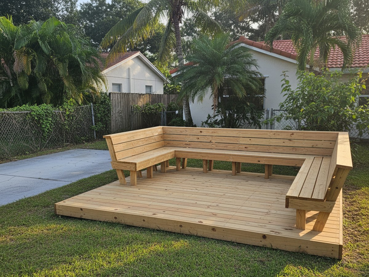 Deck Demolition & Removal completed by Infinite Deck Company in Davie, FL
