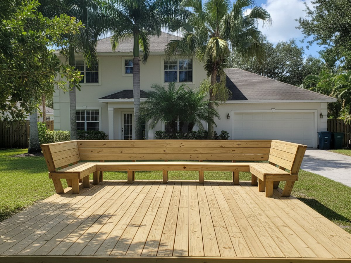 Deck Framing & Structural Repair completed by Infinite Deck Company in Coral Springs, FL