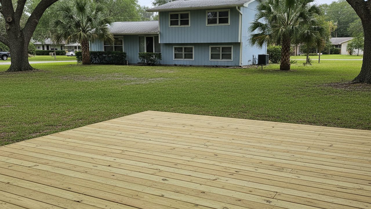 Deck Railing Installation & Repair completed by Infinite Deck Company in Hollywood, FL